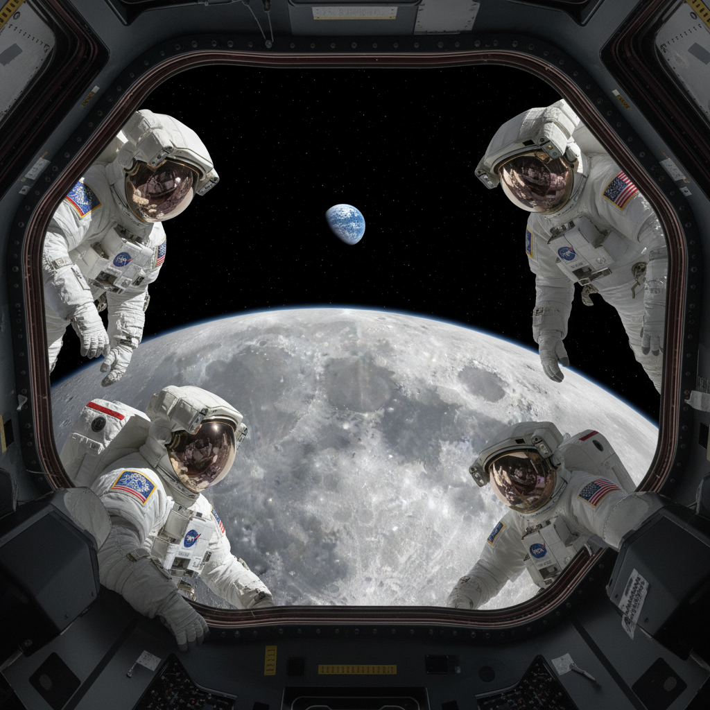 primer vuelo a la Luna