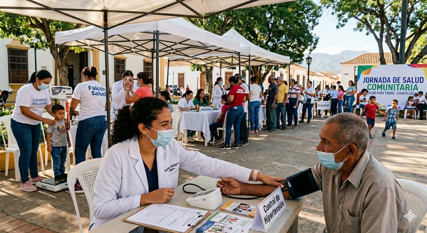Jormada de salud comunitaria en El Vigía