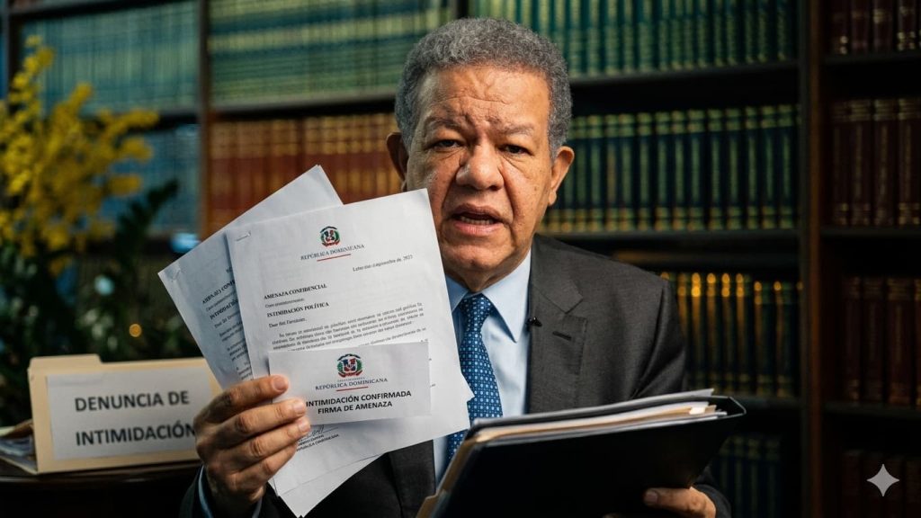 Leonel Fernández denuncia intimidación