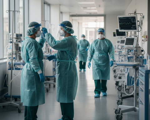 empleados sanitarios neerlandeses