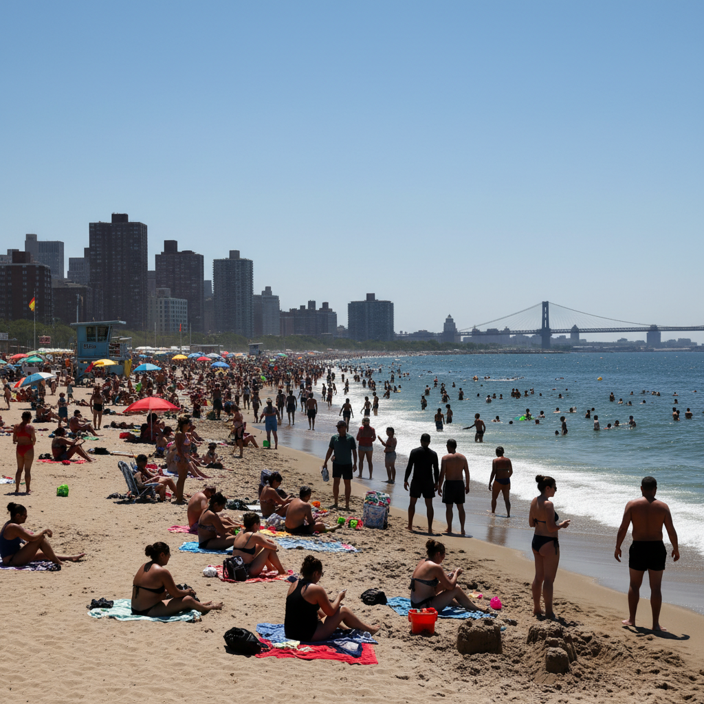 Apertura de playas públicas en NYC volverá a atraer a miles de dominicanos