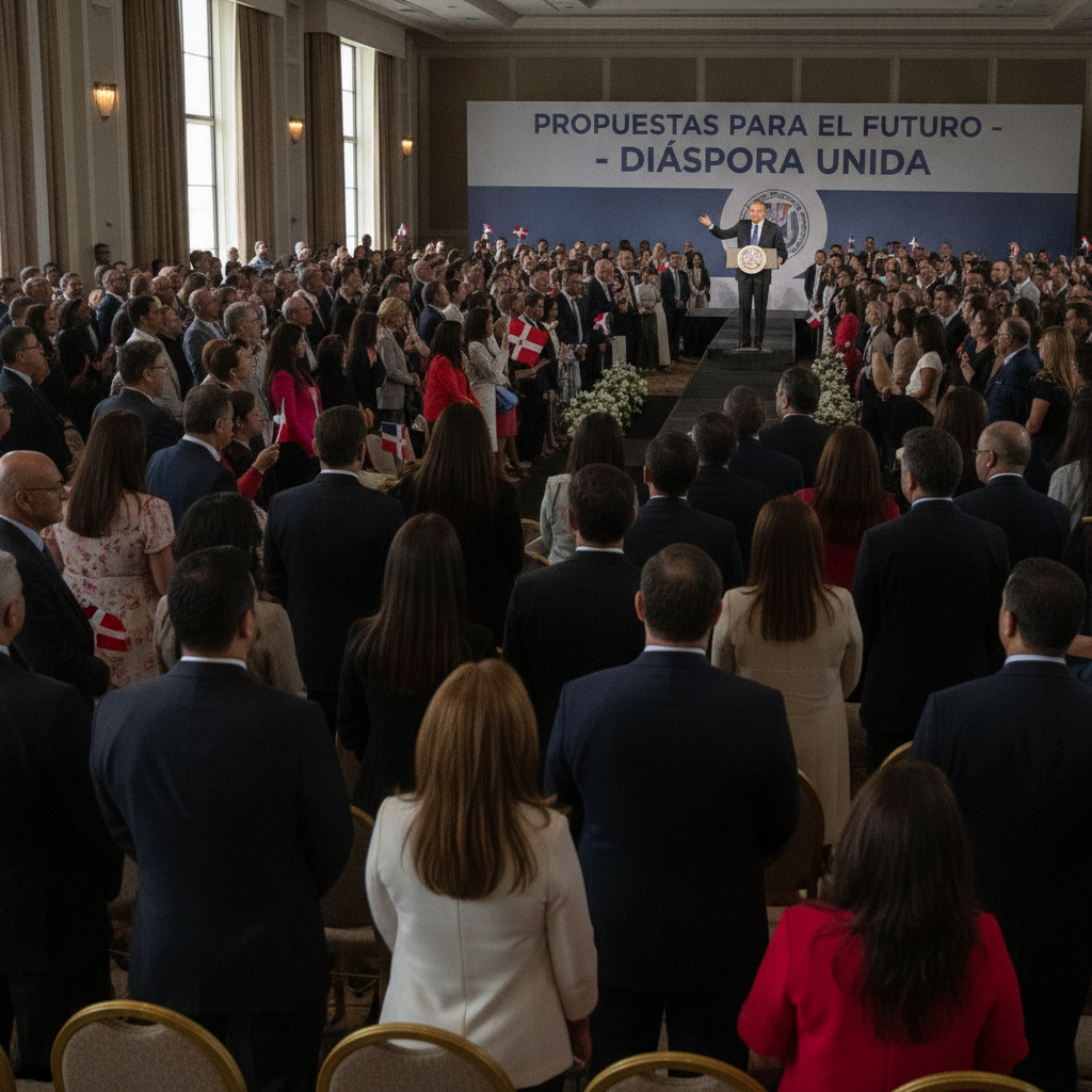 Una gira por EUA que redefine la política con la diáspora dominicana