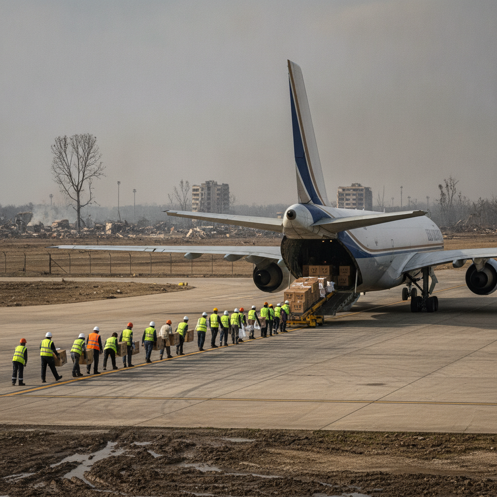Santiago Matías avión ayuda humanitaria: una respuesta inmediata ante la crisis
