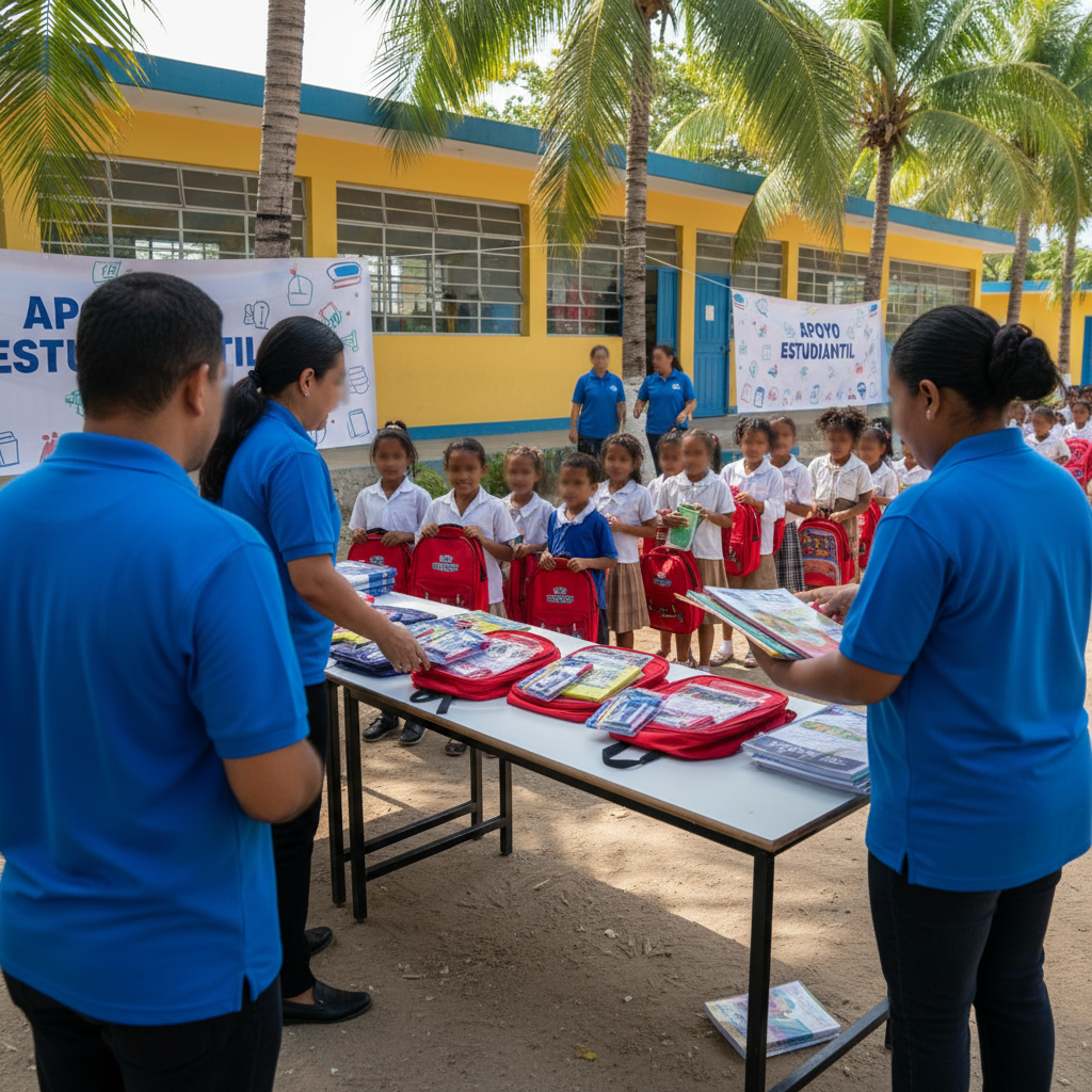 INABIE utilería escolar