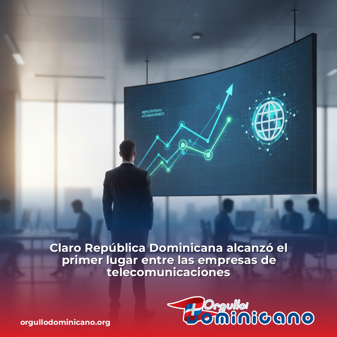 Claro República Dominicana alcanzó el primer lugar entre las empresas de telecomunicaciones