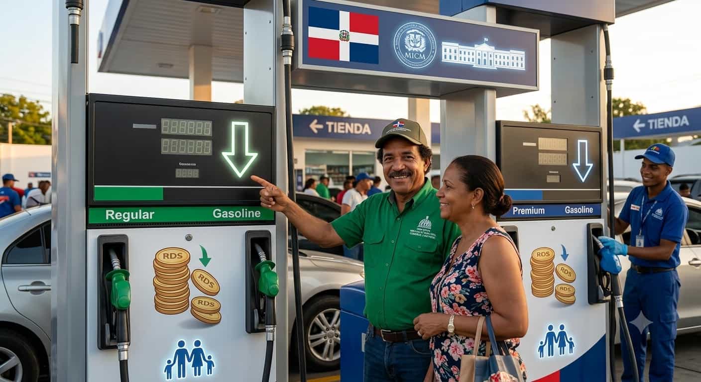 Gasolina y Gasoil: RD$5 y RD$3 de Rebaja esta Semana