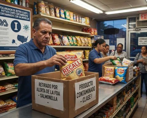 La salmonela en Estados Unidos