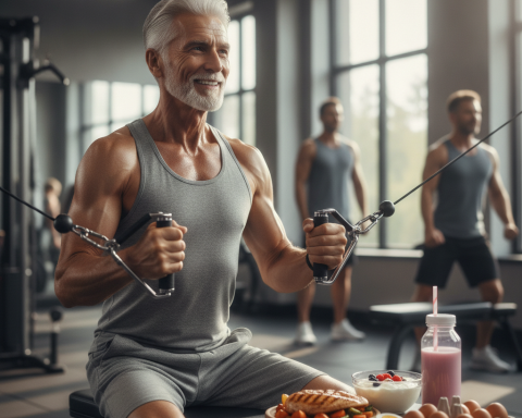 proteínas y ejercicio sarcopenia