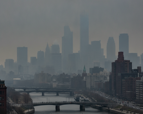 Humo incendios forestales Canadá