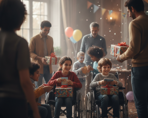 100 niños con cáncer