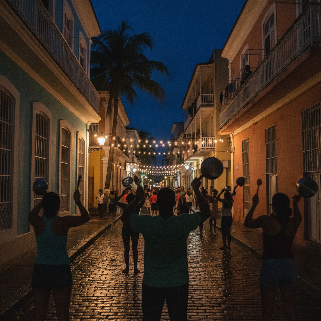 Cacerolazos Gran Santo Domingo