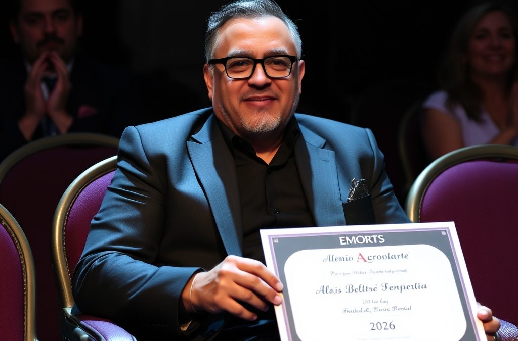 Alexis Beltré Premio Acroarte 2026: Reconocimiento Histórico